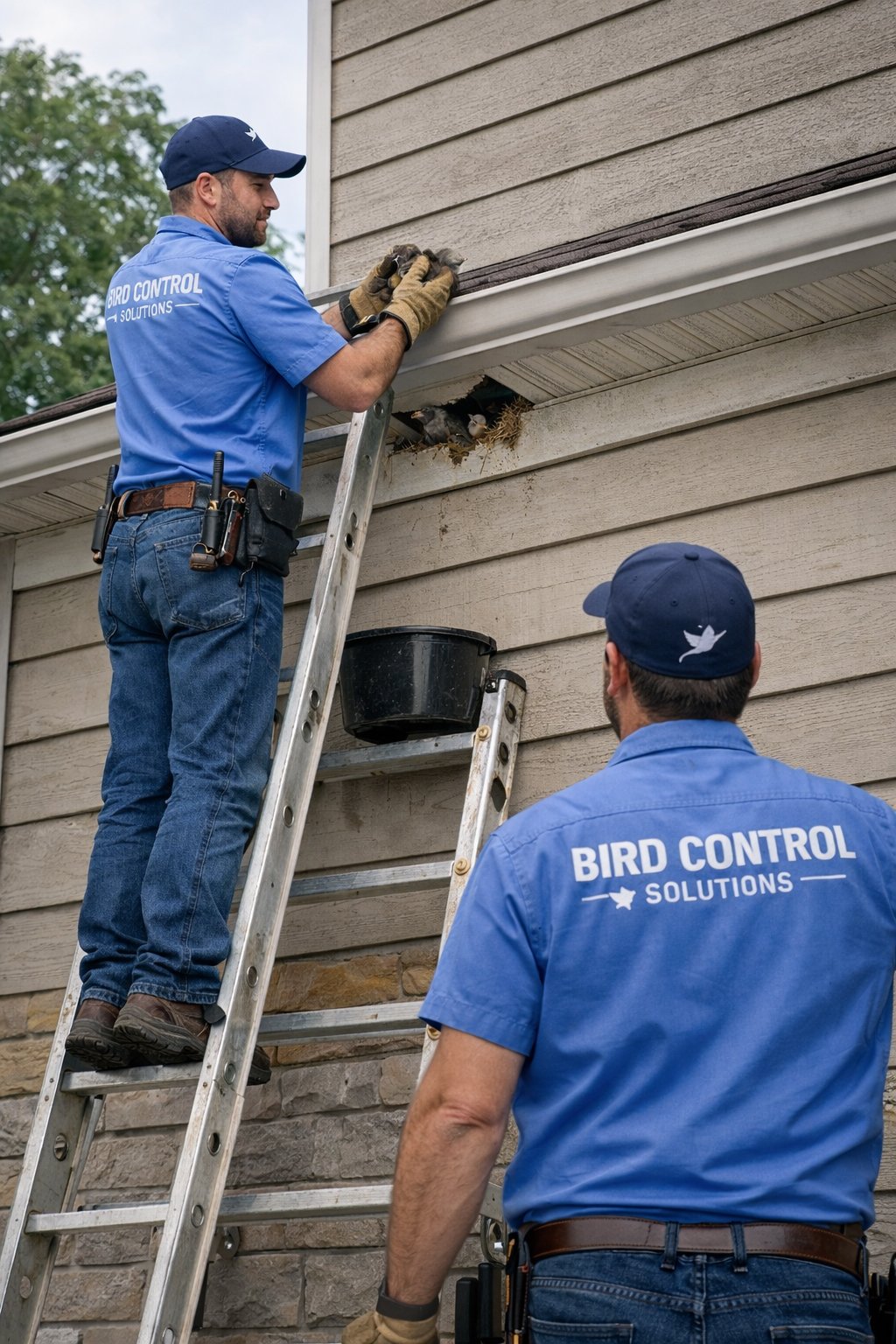 tallahassee bird in soffit removal